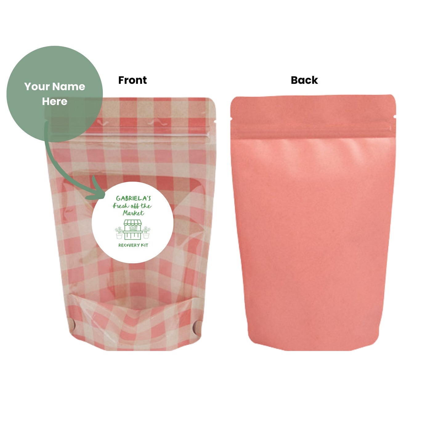 Hangover Recovery Kit | Fresh off the Market Party Gifts | Bachelorette Wedding Farmer's market bach party theme gift