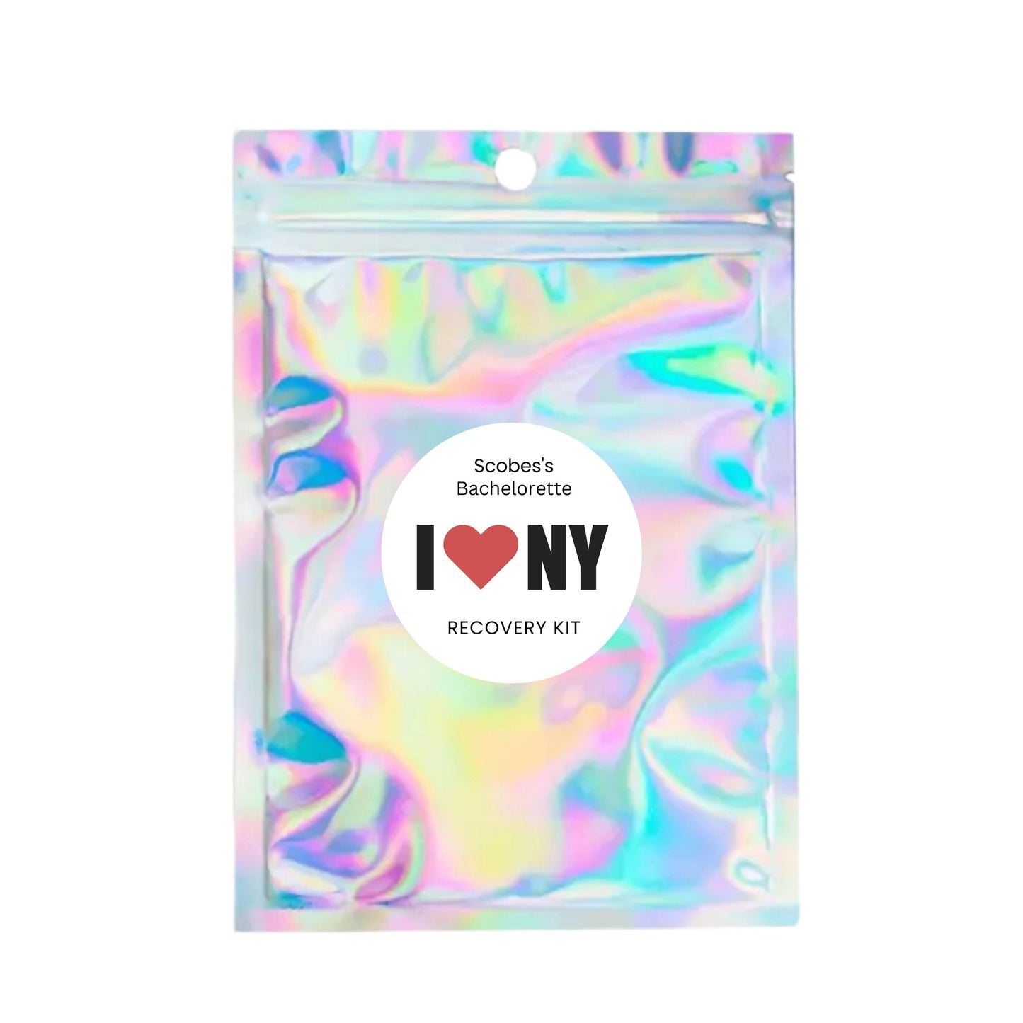 Recovery Hangover Kit | New York Party Favors | New York travel Bachelorette Party Gifts | Bachelor recovery kit