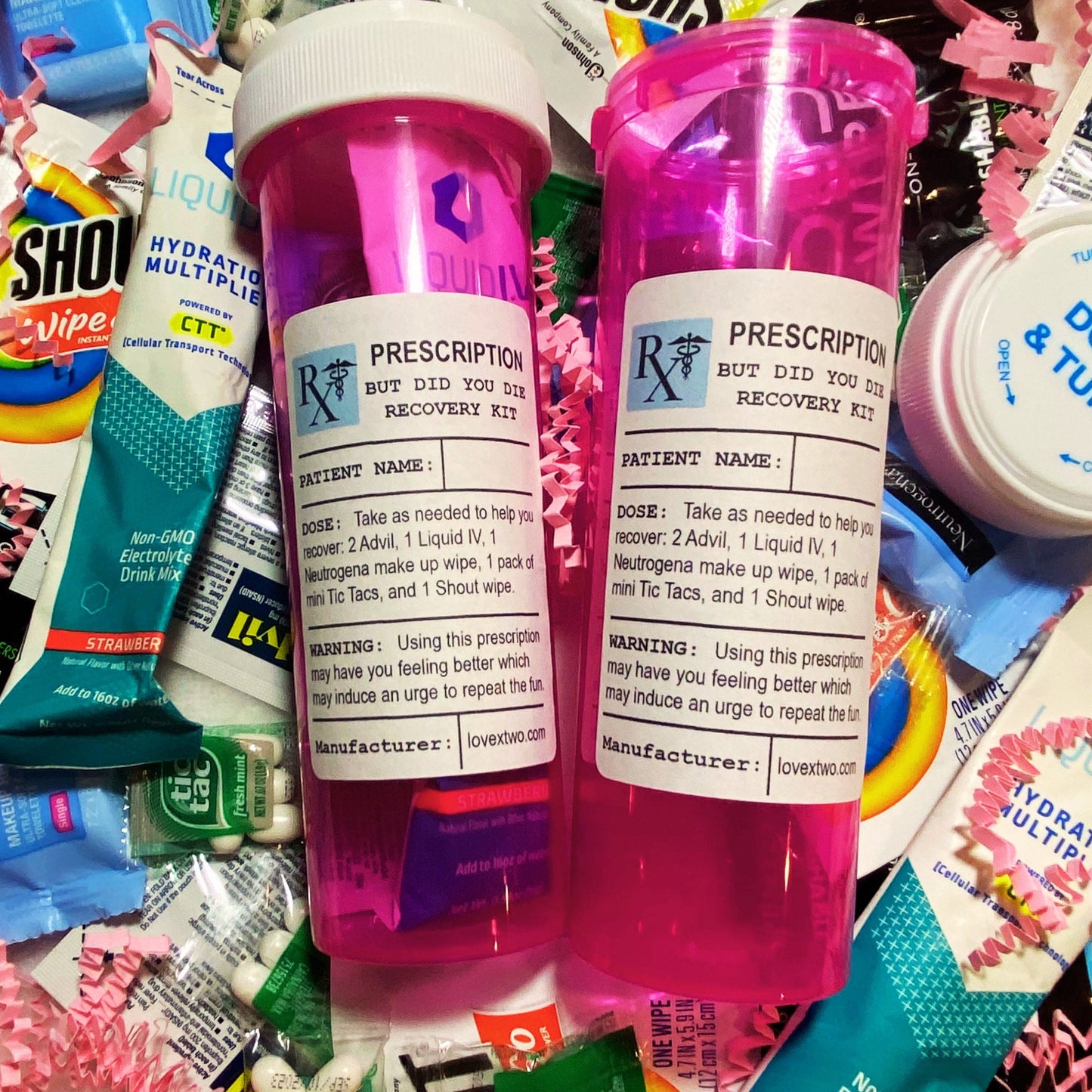 But Did you Die ? Hangover Recovery Pill Bottle (Personalized Option)