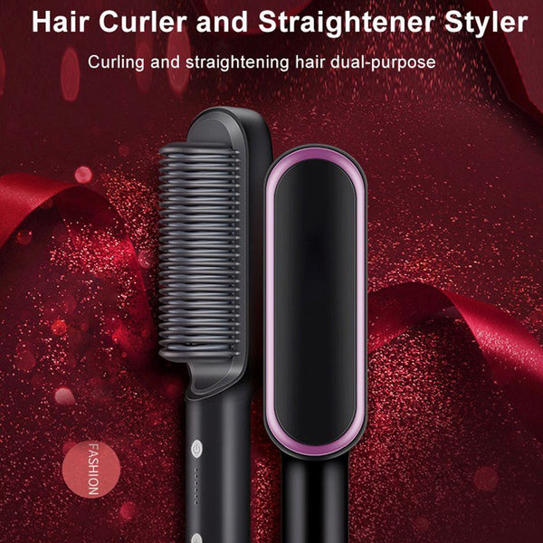 Curly Hair Straightener | Hair Heat Iron Straightener